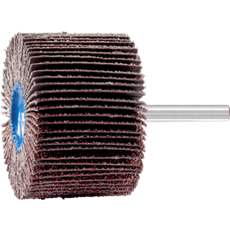 PFERD  Ściernica wachlarzowa korundowa F Ø 60 x 40 mm, Ø trzpienia 6 mm, A40, do szlifu dokładnego i wykończeniowego