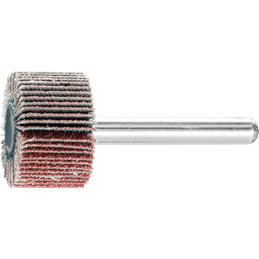 PFERD  Ściernica wachlarzowa korundowa F Ø 25 x 15 mm, Ø trzpienia 6 mm, A40, do szlifu dokładnego i wykończeniowego