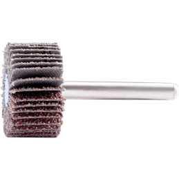 PFERD  Ściernica wachlarzowa korundowa F Ø 30 x 15 mm, Ø trzpienia 6 mm, A40, do szlifu dokładnego i wykończeniowego