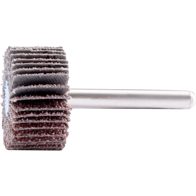 PFERD  Ściernica wachlarzowa korundowa F Ø 30 x 15 mm, Ø trzpienia 6 mm, A40, do szlifu dokładnego i wykończeniowego