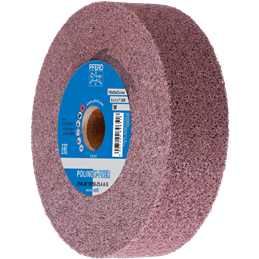 PFERD  Krążek z nawiniętą włókniną POLINOX PNK Ø 150 x 50 mm do otworu o średnicy 25,4 mm, miękki A gruboziarnisty do wykańczani
