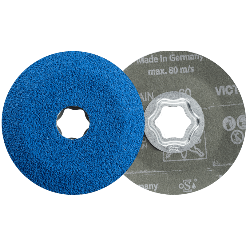 PFERD  Tarcza włókninowa COMBICLICK Ø100 mm VICTOGRAIN-COOL60 do stali i stali szlachetnej