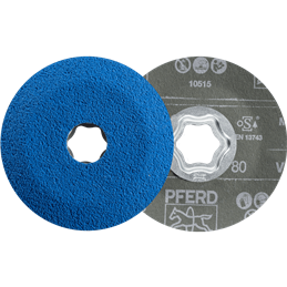 PFERD  Tarcza włókninowa COMBICLICK Ø100 mm VICTOGRAIN-COOL80 do stali i stali szlachetnej