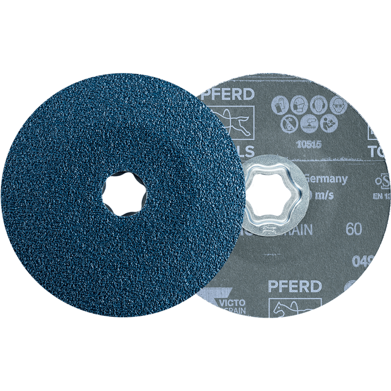 PFERD  Tarcza włókninowa COMBICLICK Ø 125 mm VICTOGRAIN 60 maksymalna wydajność na stali