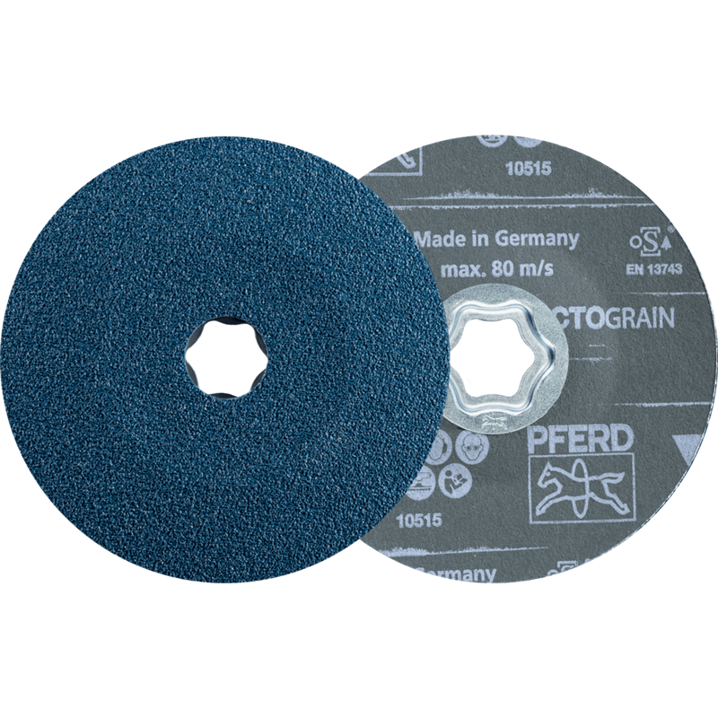 PFERD  Tarcza włókninowa COMBICLICK Ø 125 mm VICTOGRAIN 80 maksymalna wydajność na stali