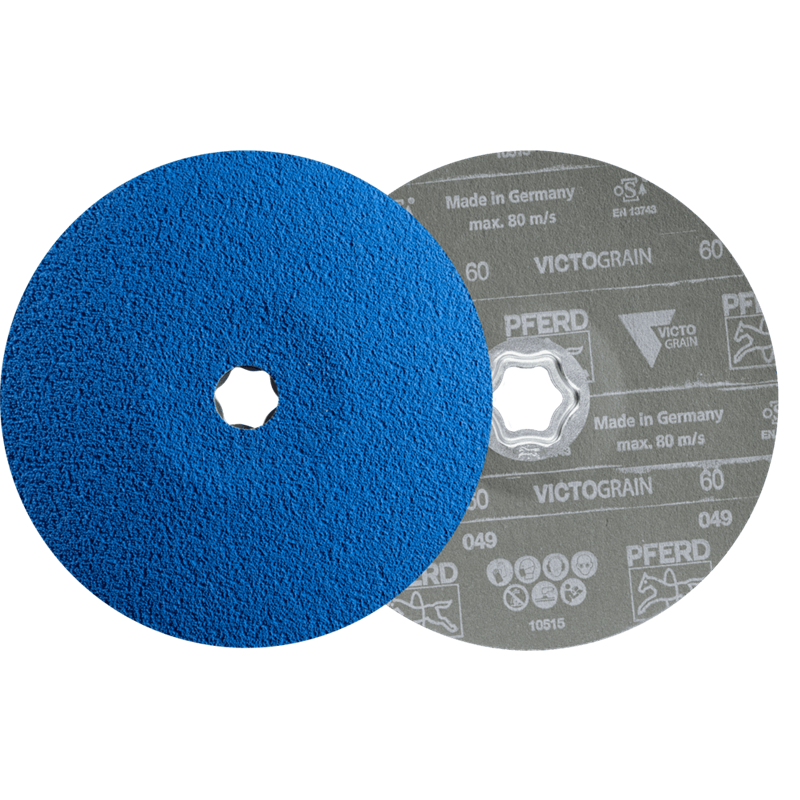 PFERD  Tarcza włókninowa COMBICLICK Ø 180 mm VICTOGRAIN-COOL60 do stali i stali szlachetnej