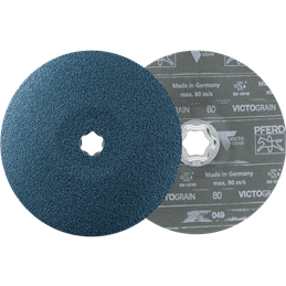 PFERD  Tarcza włókninowa COMBICLICK Ø 180 mm VICTOGRAIN 80 maksymalna wydajność na stali