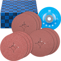 PFERD  Tarcza włókninowa Ø100 mm VICTOGRAIN 80 dla maksymalnej wydajności na stali