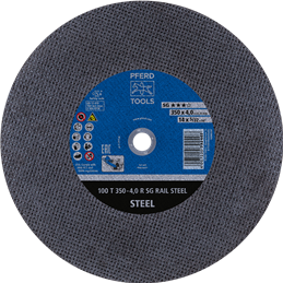 PFERD  Tarcza do przecinania szyn T 350 x 4,0 x 22,23 mm linia wydajna SG RAIL do szyn kolejowych
