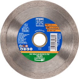 PFERD  Diamentowa ściernica do przecinania DG 230 x 2,6 x 22,23 mm START do cięcia kamienia/betonu, wysoka jakość cięcia