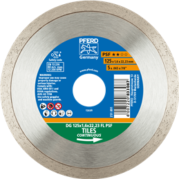 PFERD  Diamentowa ściernica do przecinania DG 110 x 2,2 x 20 mm START do cięcia kamienia/betonu, wysoka jakość cięcia