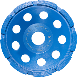 PFERD  Talerz diamentowy DCW 1R 125 x 6 x 22,23 mm do wyrównywania betonu i jastrychu