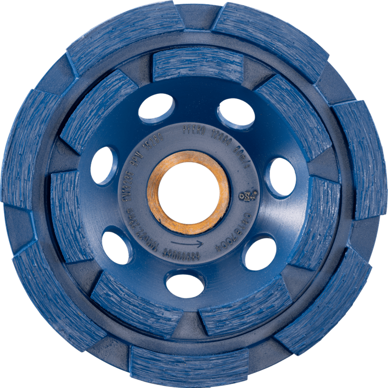 PFERD  Talerz diamentowy DCW 2R 100 x 6 x 22,23 mm do wyrównywania betonu i jastrychu