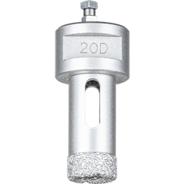 PFERD  Koronka diamentowa do wiercenia na sucho DCD FL Ø 20 mm, M14 PSF do płytek (szlifierka kątowa)