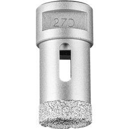 PFERD  Koronka diamentowa do wiercenia na sucho DCD FL Ø27 mm, M14 PSF do płytek (szlifierka kątowa)