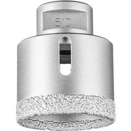 PFERD  Koronka diamentowa do wiercenia na sucho DCD FL Ø51 mm, M14 PSF do płytek (szlifierka kątowa)