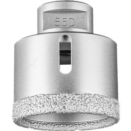 PFERD  Koronka diamentowa do wiercenia na sucho DCD FL Ø55 mm, M14 PSF do płytek (szlifierka kątowa)