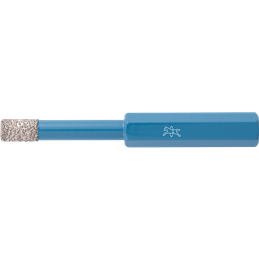 PFERD  Koronka diamentowa do wiercenia na sucho DPD FL Ø6 mm, trzonek sześciokątny do płytek (wiertarka)