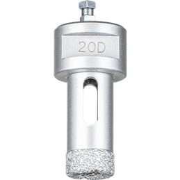 PFERD  Koronka diamentowa do wiercenia na sucho DCD FL Ø 20 mm, M14 do płytek (szlifierka kątowa)