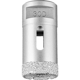 PFERD  Koronka diamentowa do wiercenia na sucho DCD FL Ø30 mm, M14 do płytek (szlifierka kątowa)