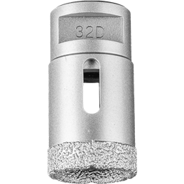 PFERD  Koronka diamentowa do wiercenia na sucho DCD FL Ø32 mm, M14 do płytek (szlifierka kątowa)