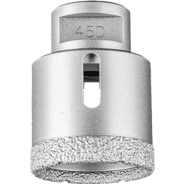 PFERD  Koronka diamentowa do wiercenia na sucho DCD FL Ø45 mm, M14 do płytek (szlifierka kątowa)
