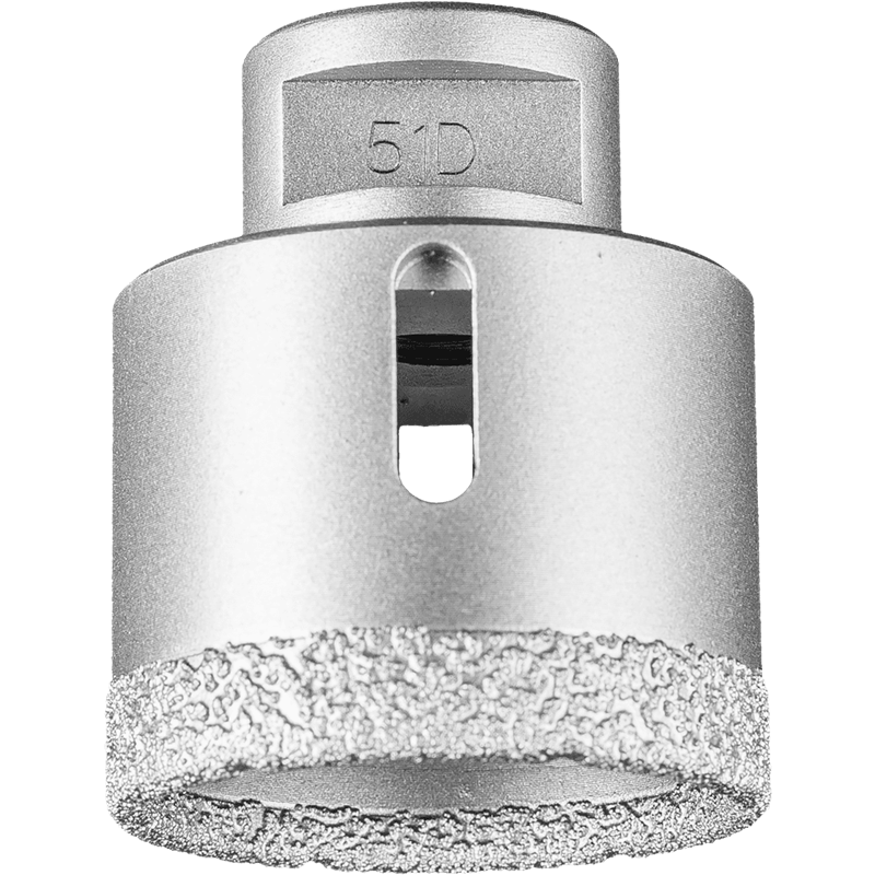 PFERD  Koronka diamentowa do wiercenia na sucho DCD FL Ø51 mm, M14 do płytek (szlifierka kątowa)