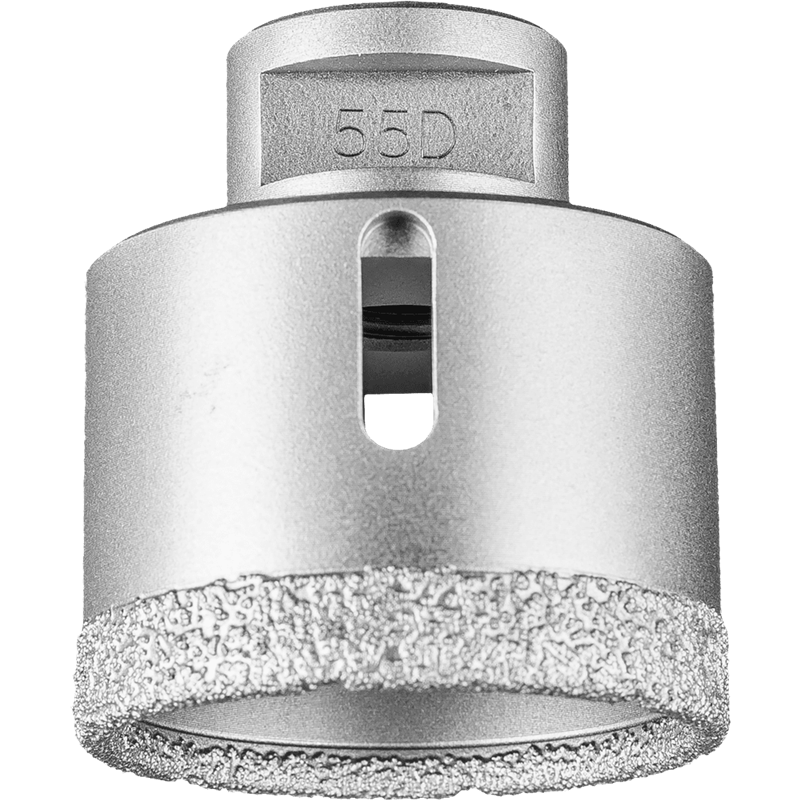 PFERD  Koronka diamentowa do wiercenia na sucho DCD FL Ø55 mm, M14 do płytek (szlifierka kątowa)