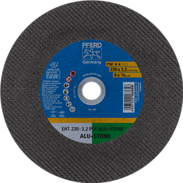 PFERD  Tarcza tnąca EHT 230 x 3,2 x 22,23 mm prosta, linia uniwersalna PSF ALU+STONE do aluminium/metali nieżelaznych/kamienia (