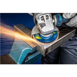 PFERD  Ściernica listkowa POLIFAN PFC 115 x 22,23 mm stożkowa Z60 linia startowa START STEELOX stal/stal nierdzewna