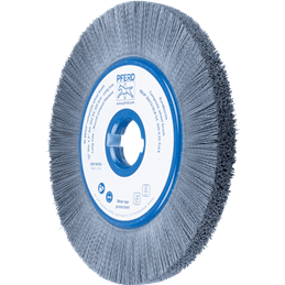 PFERD  SZCZOTKI KOMPOZYTOWE tarczowe FLEX RBUP Ø 300 x 13 x 50,8 mm włókno SiC do otworu Ø 0,55 mm, ziarno 320, stacjonarne