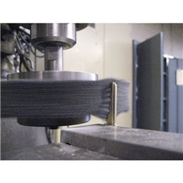 PFERD  SZCZOTKI KOMPOZYTOWE tarczowe FLEX RBUP Ø 350 x 13 x 50,8 mm włókno ceramiczne Ø 1,10 mm, ziarno 80, stacjonarne