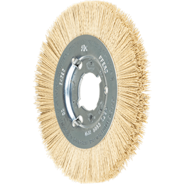 PFERD  Szczotka tarczowa wąska niepleciona RBU Ø150 x 12 x 31,75 mm otwór, włókno diamentowe Ø0,35 mm ziarno 600