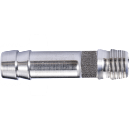 PFERD  Końcówka do zaciskania węża TGA 8 z gwintem zewnętrznym 1/4" w wykonaniu stalowym