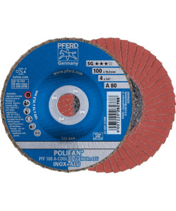 PFERD Sciernica lamelowa POLIFAN PFF 100 A-COOL 80 SG INOX+ALU/16,0