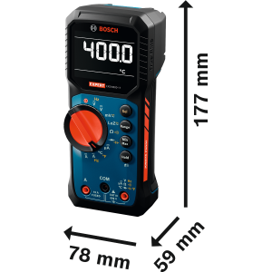 Miernik cęgowy Bosch EXPERT EXMC600-17 600A AC/DC – profesjonalny miernik