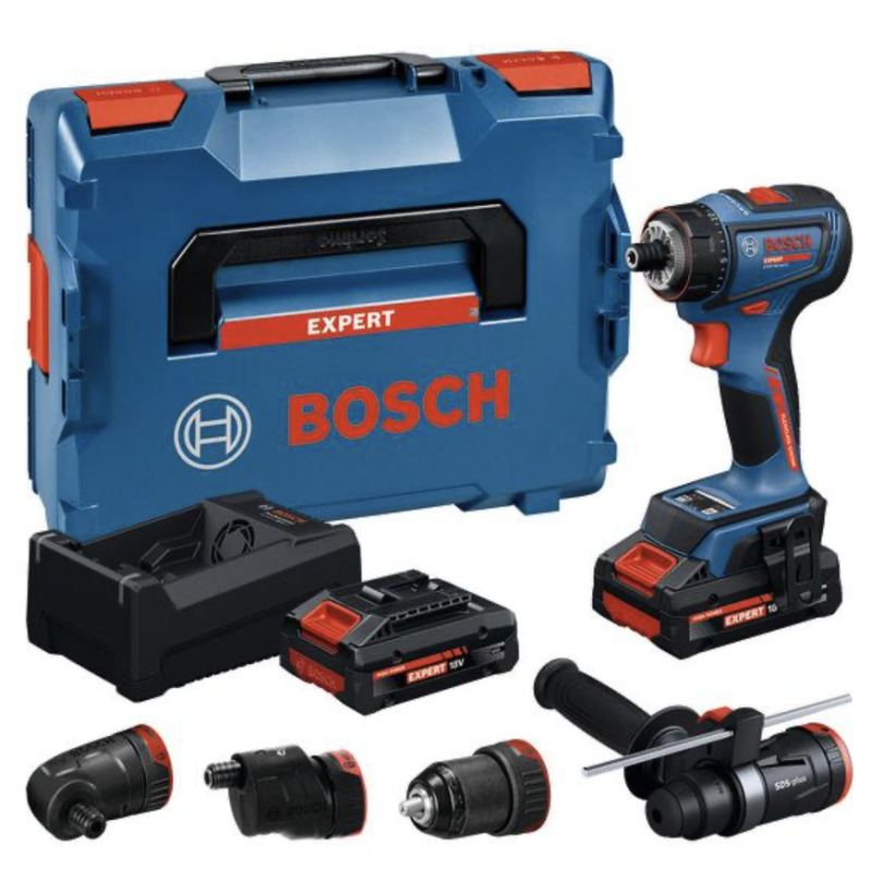 Bosch EXSR18V-90FC 06019R2001 FlexiClick | Zestaw 18V + uchwyty