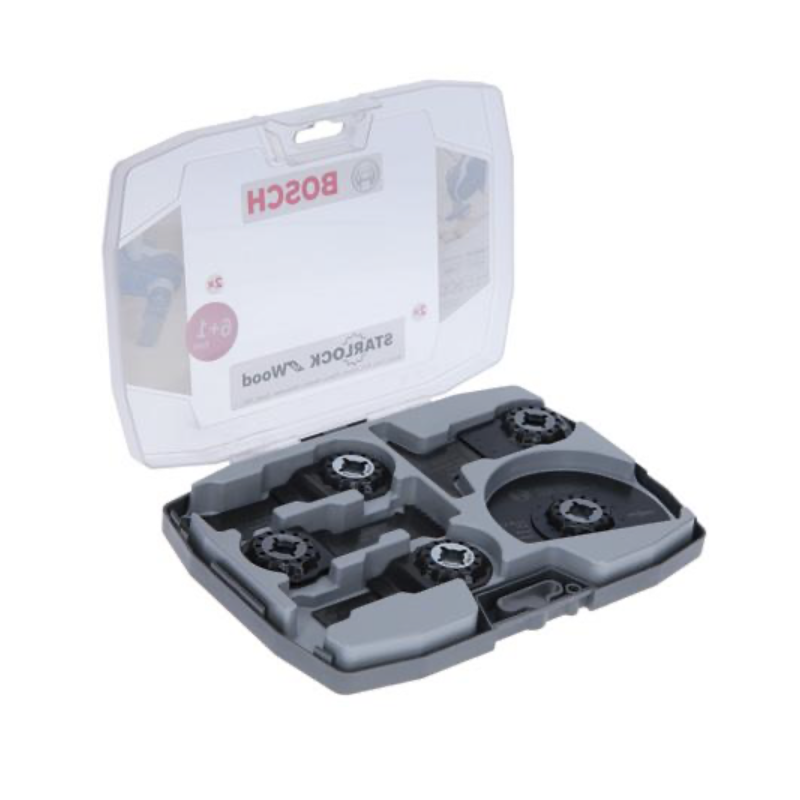 Bosch Starlock for Wood 2608664623 | Zestaw brzeszczotów HCS i BIM