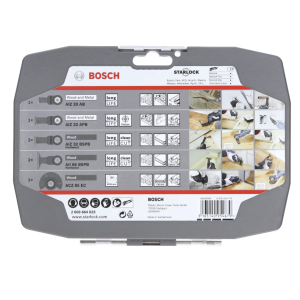 Bosch Starlock for Wood 2608664623 | Zestaw brzeszczotów HCS i BIM