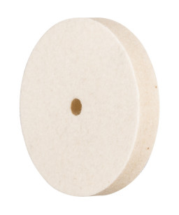 Średnio twardy krążek filcowy FKSC Ø60x10mm do polerowania Pferd