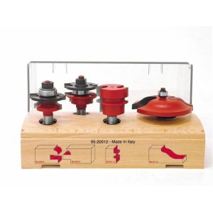 Zestaw do frontów meblowych – 4 frezy FREUD 95-20012P