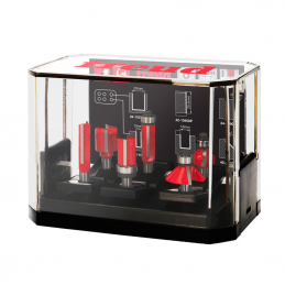 Zestaw 6 szt frezów mix trzpień 6,35mm 88-30625P Freud