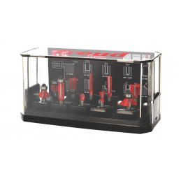 Zestaw Mix Advanced 6,35 mm 10 szt. frezów 88-31025P Freud F03FR04612