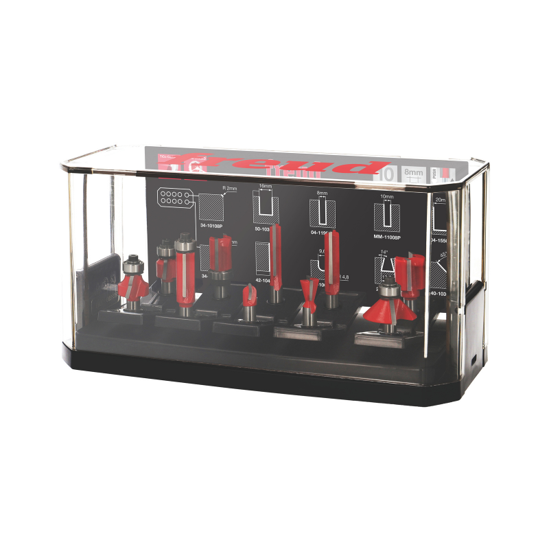 SET Frezów 88-31008P 10PC Zaawans.