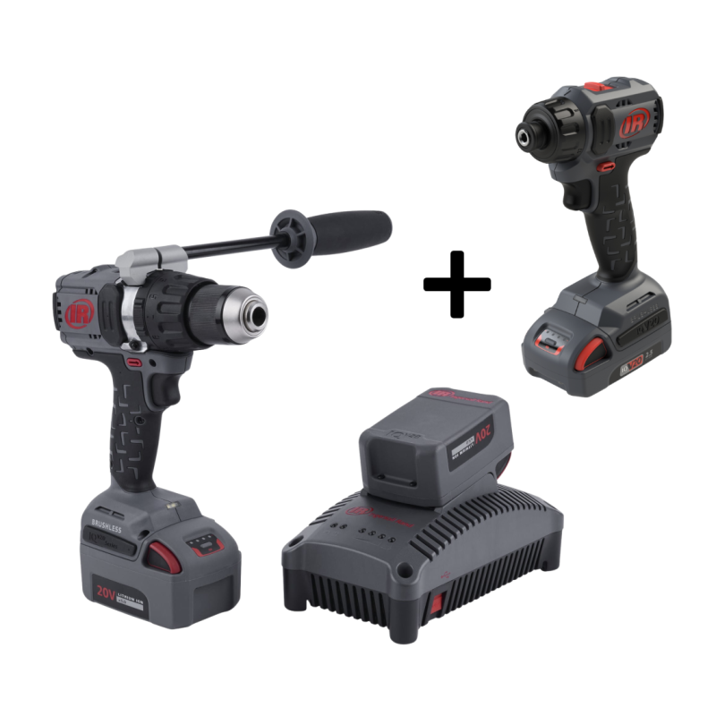 Zestaw Ingersoll Rand D3411 + D5241 wkrętarka i wiertarka | FixPol