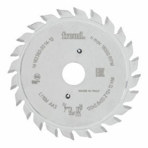 Podcinacz regulowany, 125 x 20 x 2,8-3,6, Z24 F03FS02500 FREUD