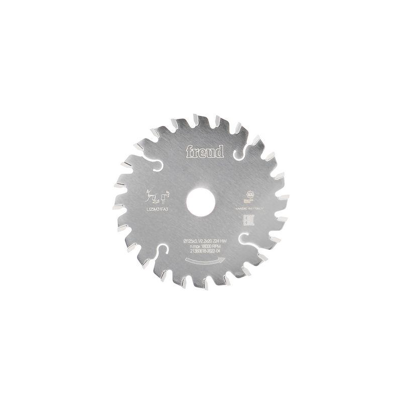 Podcinacz trapezowy, 125 x 20 x 3,1/2,2, Z24 F03FS02621 FREUD