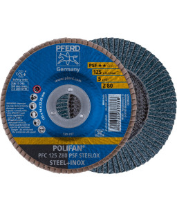 PFERD Sciernica lamelowa POLIFAN PFC 125 Z 80 PSF STEELOX