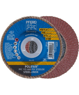 PFERD Sciernica lamelowa POLIFAN PFC 115 A 60 PSF STEELOX