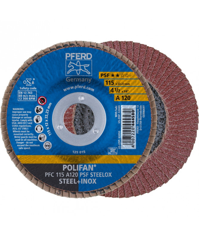 PFERD Sciernica lamelowa POLIFAN PFC 115 A 120 PSF STEELOX
